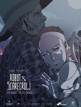 Робот и Пугало из фильмографии Холлидей Грейнджер в главной роли.
