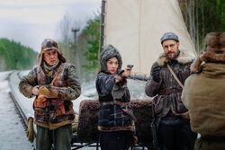 Обои Красный шелк