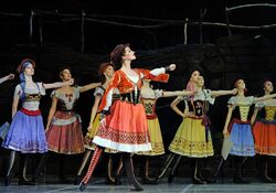 Обои Театр в кино: Катарина, или Дочь разбойника