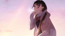 Обои Она видела небо