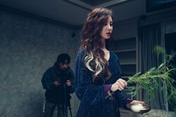 Обои Святая ночь: Охотник на демонов