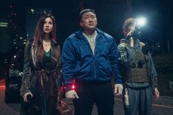 Обои Святая ночь: Охотник на демонов