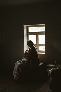 Обои Солдатская мать