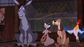 Фото из мультфильма Бременские музыканты: Бесстрашная четверка (1997)