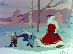 Фото из мультфильма Дед Мороз и серый волк (1937)