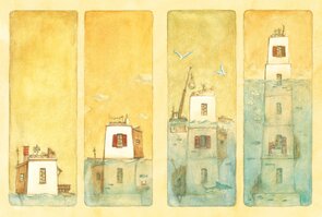 Фото из мультфильма Дом из маленьких кубиков (2008)