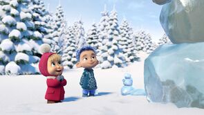 Фото из мультфильма Маша и Медведь: 12 месяцев (2022)