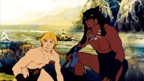 Фото из мультфильма Огонь и лед (1983)