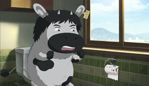 Фото из мультфильма Первый спутник и пятнистая корова (2014)