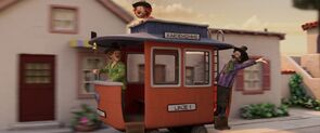 Фото из мультфильма Три разбойника и лев (2023)