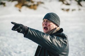 Фото из фильма Трое в лифте, не считая собаки (2017)