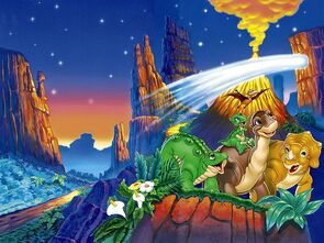 Фото из мультфильма Земля до начала времен 7: Камень Холодного Огня (2000)