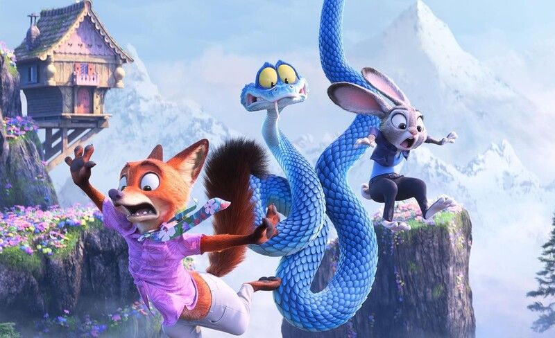 Disney показала первый тизер «Зверополиса 2»: Джуди и Ник попадают в новый район змей